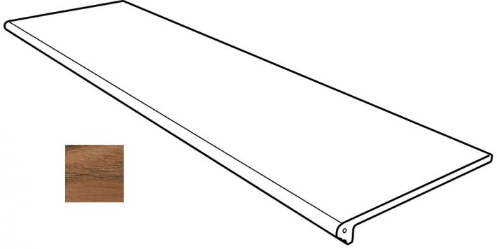 Фото Rodeno Round. Smooth Nogal 33x120