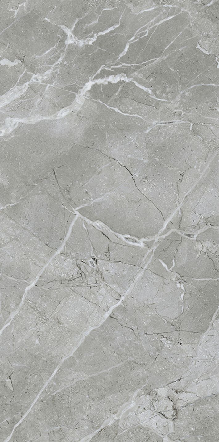 Плитка универсальная K947780R SilkMarble Бреча Серый Матовый R9 Ректификат 60x120